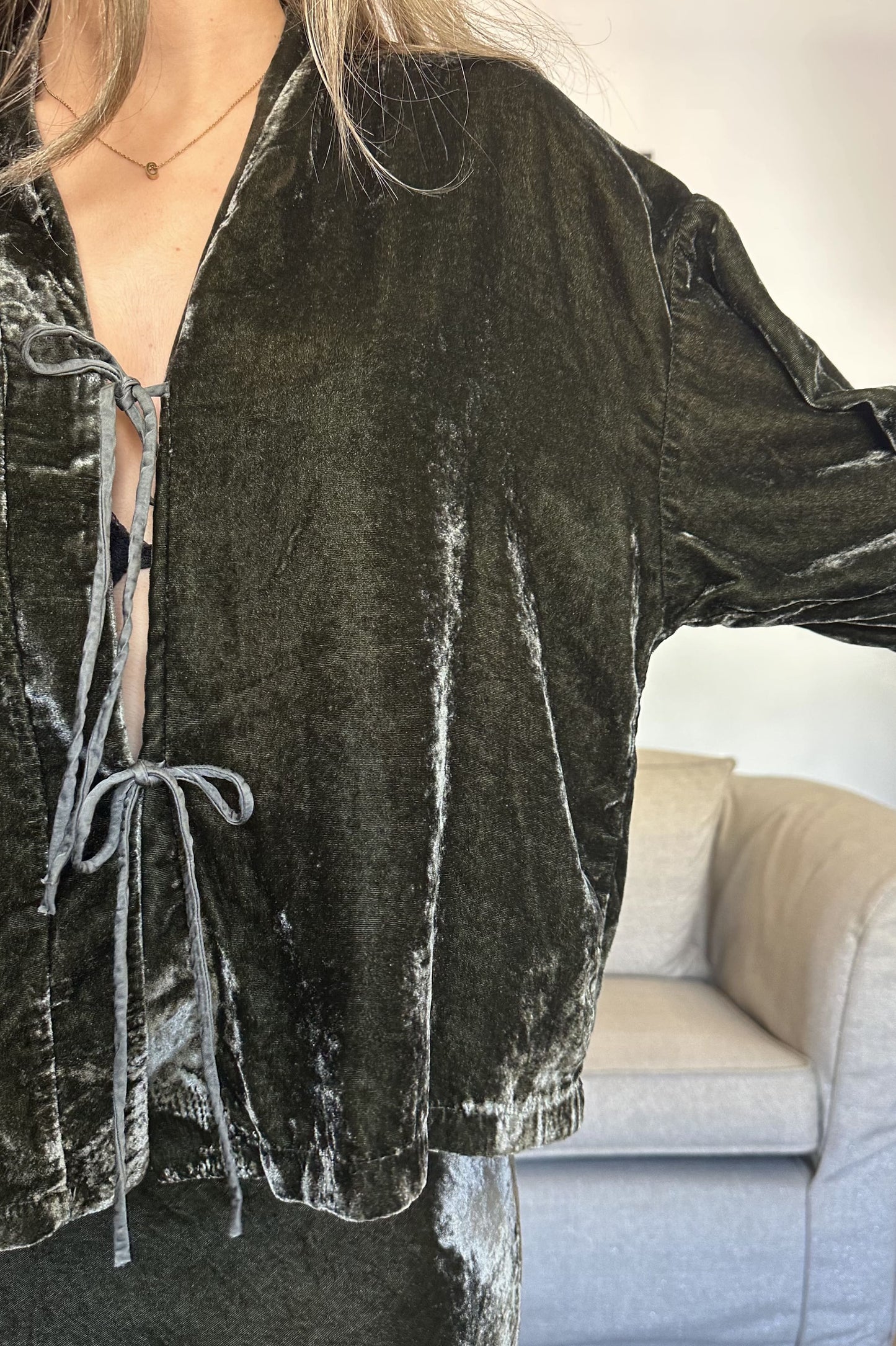 Conjunto terciopelo