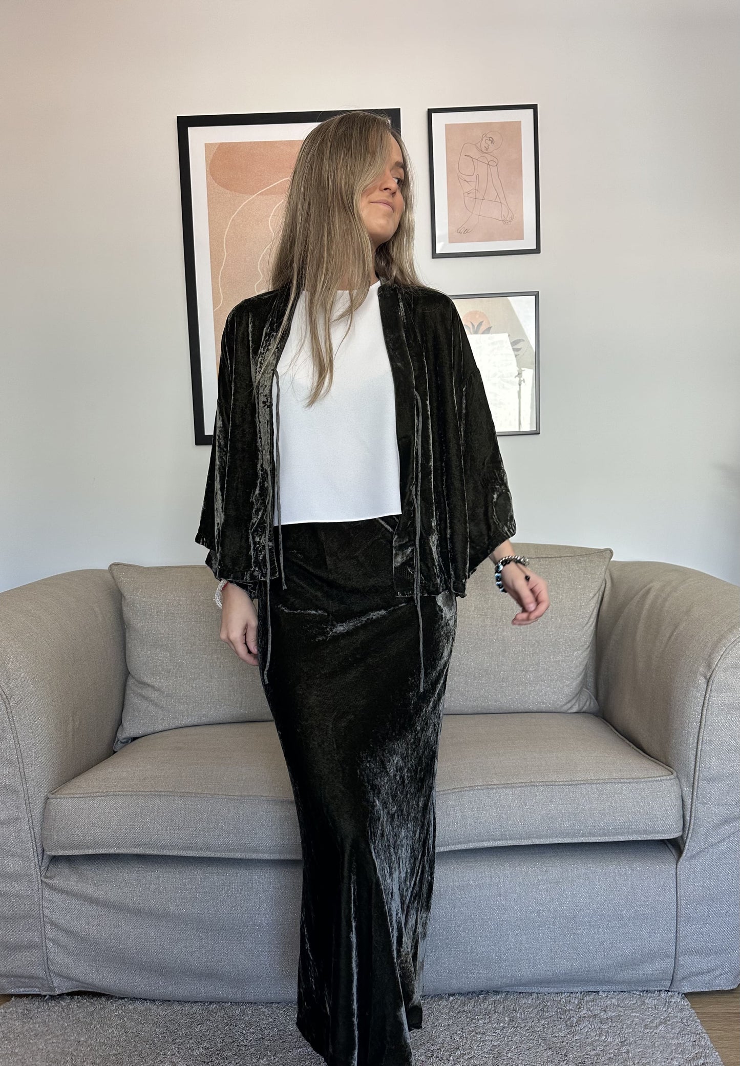 Conjunto terciopelo