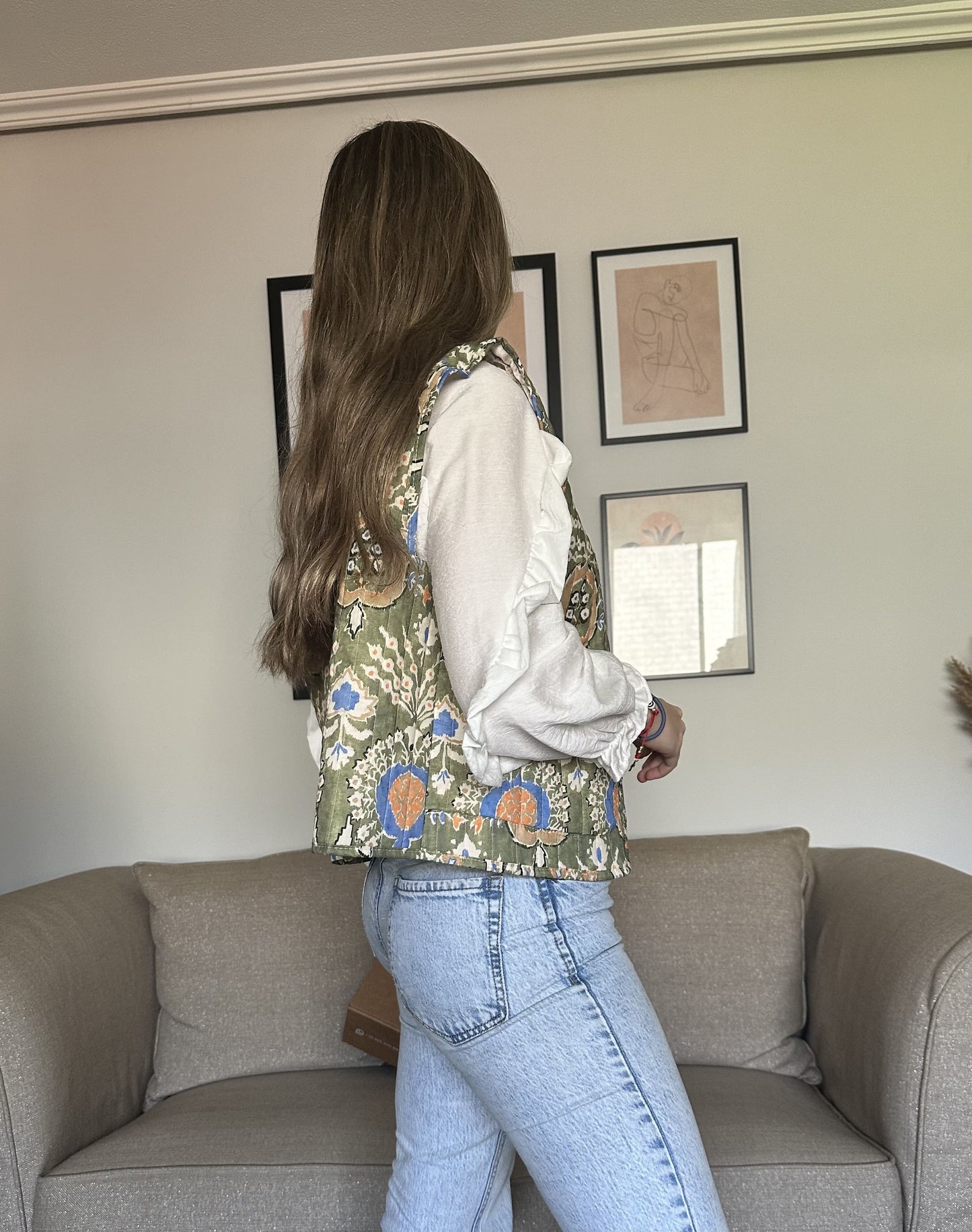 Chaleco Clavel