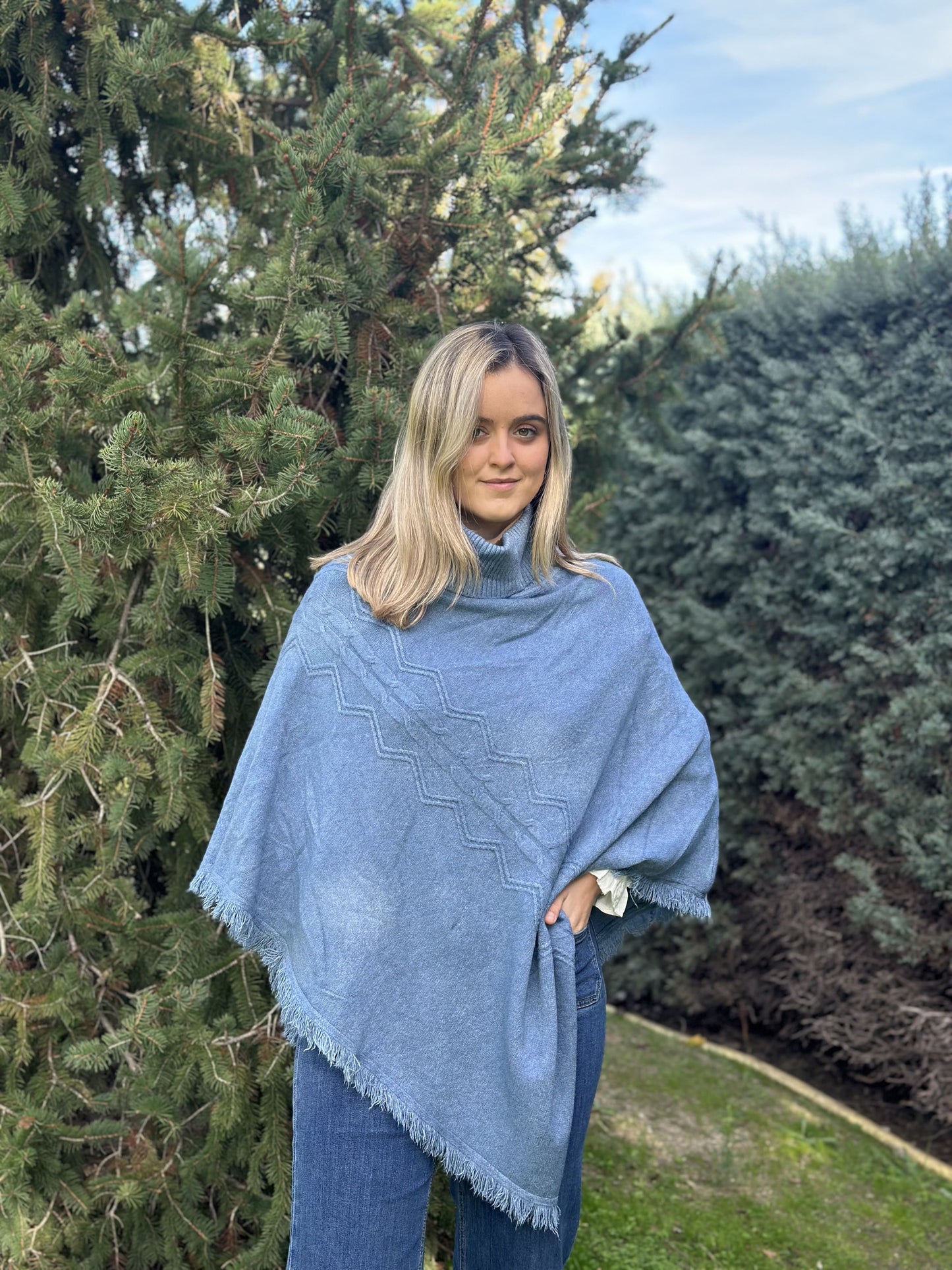 Poncho Lavanda